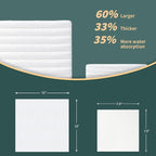 Ourmed Life Face Towels, Lint- free Face Wipes - Image 5