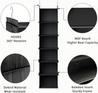 YOUDENOVA Hanging Closet Organizer, 6-Shelf Closet Hanging Storage Shelves - Image 6