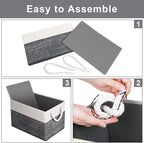 Fab totes Storage Bins, Foldable Storage Baskets - Image 4