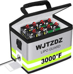 Upgraded Lipo Battery Fireproof Explosionproof Bag, 4 Layers of Heat Insulated by Unknown