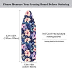 Hibiscus Butterfly Printed Ironing Board Cover Household Iron Board Covers - Image 5