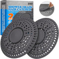 zaa Shower Drain Hair Catcher, Upgraded 2 Pack Premium Silicone Drain Protector by zaa