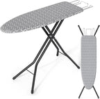 KINGBOARD Foldable Ironing Board Full Size, Iron and Ironing Board Set Standard by KINGBOARD