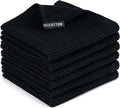 BOOMIBOO 6-Pack Kitchen Dish Cloths, 100% Cotton Waffle Weave, Ultra Soft by BOOMIBOO
