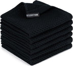 BOOMIBOO 6-Pack Kitchen Dish Cloths, 100% Cotton Waffle Weave, Ultra Soft by BOOMIBOO