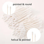 400 Pcs Cotton Swabs Double Precise Tips - Image 3