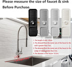 Kitchen Sink Splash Guard Silicone Faucet Handle Drip Catcher Tray Sink - Image 7