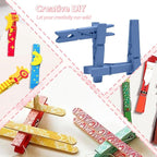 30 Pcs Colored Clothespins, 10 Colored Clothes Pins Each 3 Pcs, 2.9 Inch - Image 5