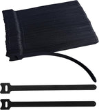 100 PCS 8 Inches Black Reusable Cable Ties, Adjustable Cord Straps, Cable by Unknown