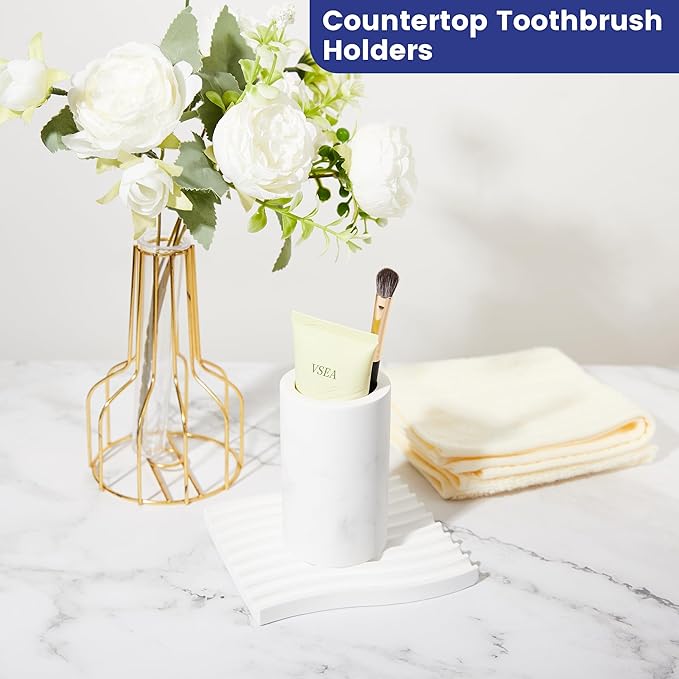 Diatomite Toothbrush Holders for Bathrooms, Electric Tooth Brush and Toothpaste - Image 7