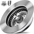 1S-Install Upgraded Kitchen Sink Strainer & Stopper – Pop-Up Fast Drain by Dimflue