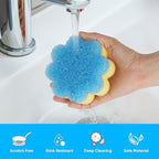 Scrub Sponge, Dual-Sided Temperature-Responsive Scrubber - Image 4