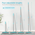 Carpet Rake - 60" Long Handle Pet Hair Removal - Image 6