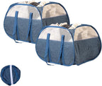 Collapsible Laundry Basket, 90L Foldable Pop-up Laundry Hamper by HEDONLEE