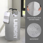 ZEROJETLAG 115L X-Large Laundry Basket Collapsible Hamper - Image 4
