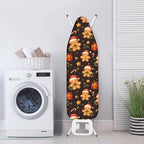Christmas Gingerbread Man Ironing Board Cover Scorch Resistant Padding Elastic - Image 3