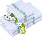 Utopia Towels Green Dish Towels 100% Ring Spun Cotton Highly Absorbent & by UTOPIATOWELS