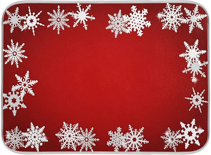 Super Absorbent Dish Drying Mat, Microfiber Fast-Drying Dish Mat, Kitchen Dish by senya
