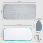 Seiritex Ironing Mat, Portable Ironing Pad 39.4 x 18.9 inch Table Top Iron - Image 6