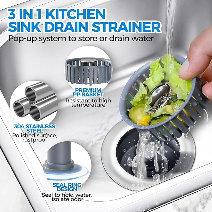 zaa Kitchen Sink Drain Strainer - Image 2