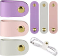 6pcs Leather Cable Organizer by salbsever