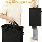 Slim Laundry Hamper, 48L Ultra Thin Collapsible Laundry Basket - Image 7