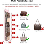 Lirex Over The Door Purse Organizer & Purse Shelf - Image 2
