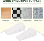 uxcell 2 Pcs Door Stoppers for Bottom of Door, 28mm/1.10 Inch Door Stops - Image 4