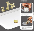 Artiwell Universal Bathroom Sink Drain Stopper, Fits Most Pop-Up Drains - Image 3