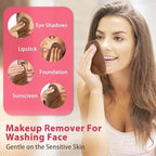 Makeup Remover Cloth, Makeup Remover Pads Microfiber Face Washcloth - Image 2