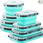 Sudaya 4 Pack Collapsible Food Storage Containers by Sudaya