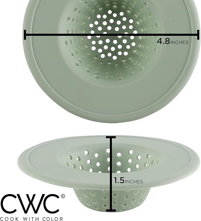COOK WITH COLOR Kitchen Sink Strainer, Flexible Sink Strainer, Sink Drain - Image 3