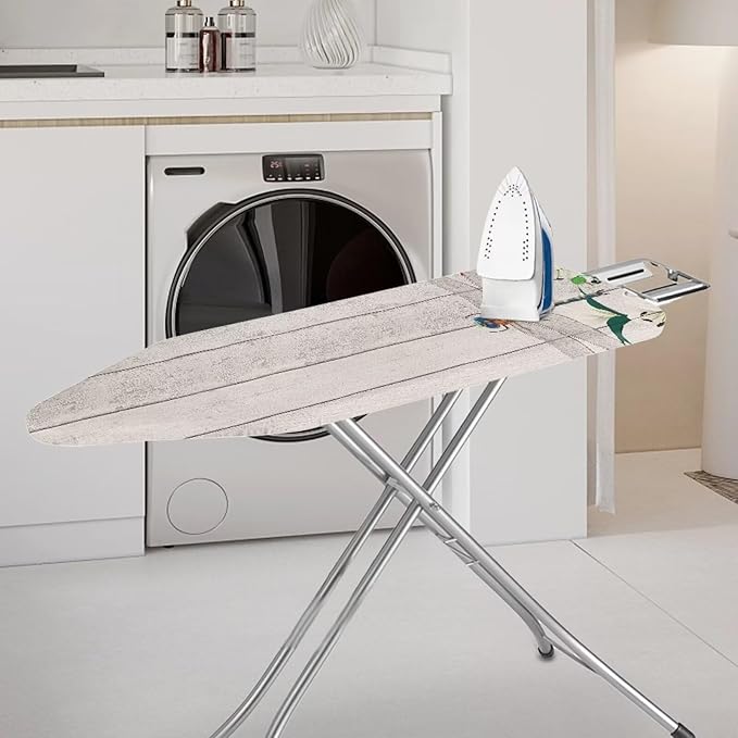 Wood Dragonfly Ironing Board Cover and Pad Standard Size 15x54, Thick Padding - Image 2