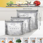 Reusable Aluminum Foil Sealable Storage Bags - Image 3