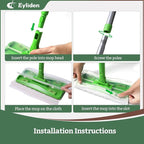Eyliden Sweeper Mop with 36 Refills - Image 3