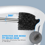 Toilet Brush and Holder, 2 Pack Toilet Brush - Image 2