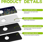 Kitchen Sink Splash Guard Faucet Mat Super Absorbent Fast Drying Mat Guard - Image 4
