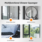 3 Pack Heavy-Duty Scrub Brush Set, Grout Brush, Shower Squeegee, Shower - Image 7