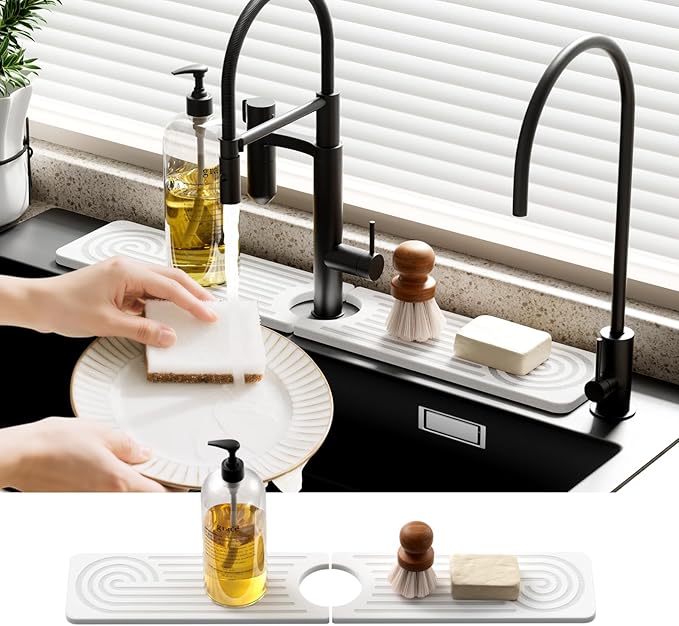 Quick Dry Sink Splash Guard by SlowSLog