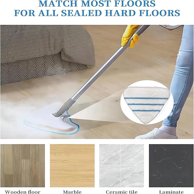 4 Pack Reusable Mop Pads Compatible - Image 4