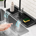 14.6 inch Faucet Mat for Kitchen Sink Splash GuardKitchen Sink Faucet Mat by Snoquir