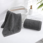 SEMAXE Gray Hand Towels for Bathroom, Quick-Drying, Easy Care - Image 8