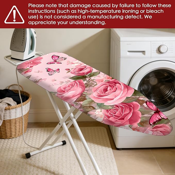 Nuxovilar Ironing Board Cover Needle Cotton 15x54 Inches | Ironing Board Cover - Image 7