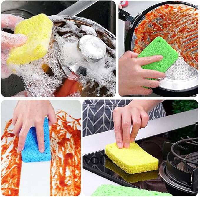 36 - Pack Non-Scratch Scrub Sponges - Sponges - Image 8