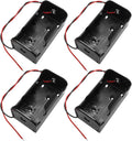D Cell Battery Holder 4PCS 1.5V D Cell Battery Case Container by LUORNG
