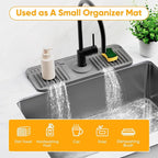 14.6 inch Faucet Mat for Kitchen Sink Splash GuardKitchen Sink Faucet Mat - Image 7