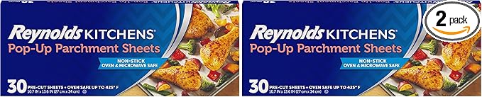 Reynolds Kitchens Pop-Up Parchment Paper Sheets, 10 x 13 Inches by ReynoldsConsumerProducts