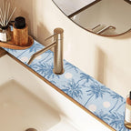 Kitchen Sink Splash Guard 2 PCS 14.7 Inch Sink Faucet Mat Splash Guard - Image 7