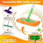 3 Pack Reusable Microfiber Mop Pads - Image 2
