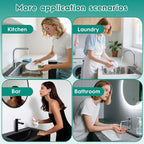 16 Inch Stone Faucet Mat for Kitchen Sink, Kitchen Sink Splash Guard-Water - Image 7